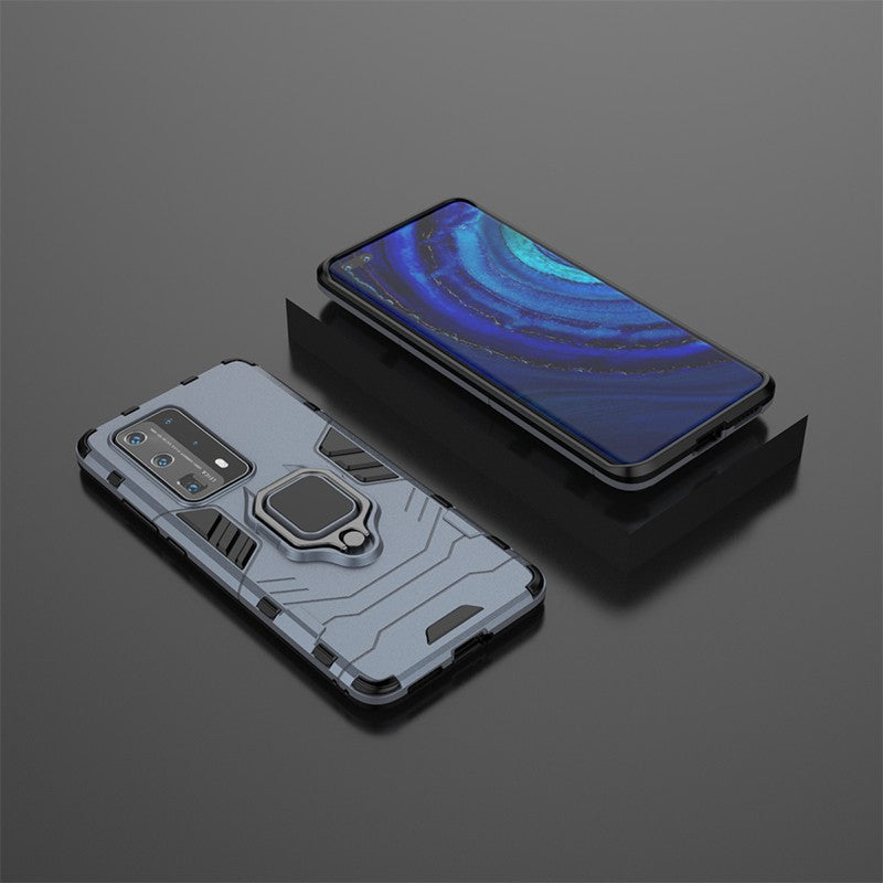Cool Guard PC + TPU Hybrid Phone Cover with Kickstand for Huawei P40 Pro Plus
