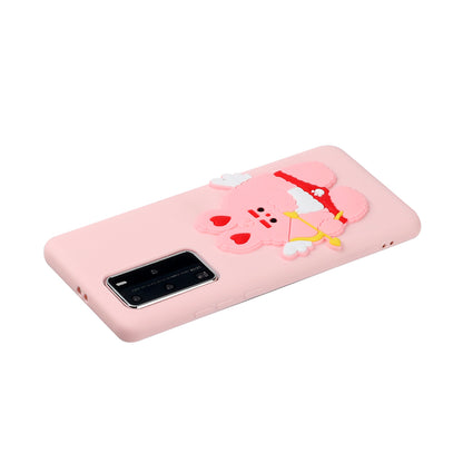 Animal Logo Decor TPU Unique Cover for Huawei P40 Pro