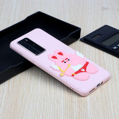 Animal Logo Decor TPU Unique Cover for Huawei P40 Pro