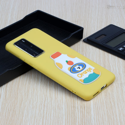 Animal Logo Decor TPU Unique Cover for Huawei P40 Pro