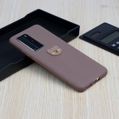 Animal Logo Decor TPU Unique Cover for Huawei P40 Pro