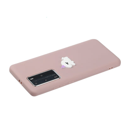 Animal Logo Decor TPU Unique Cover for Huawei P40 Pro
