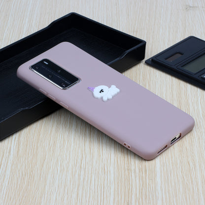 Animal Logo Decor TPU Unique Cover for Huawei P40 Pro