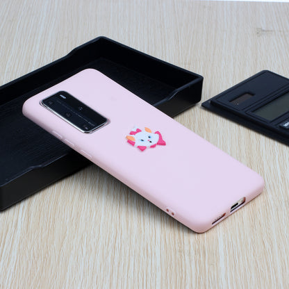 Animal Logo Decor TPU Unique Cover for Huawei P40 Pro