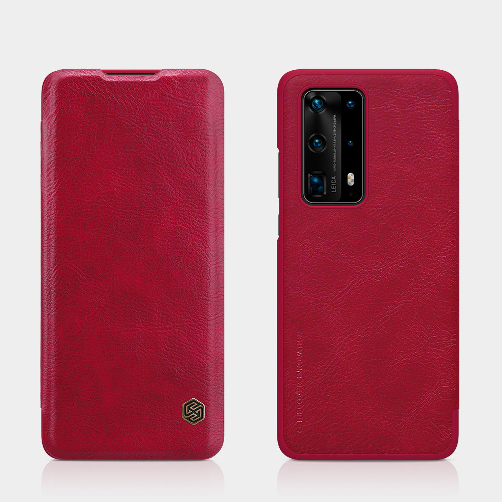 NILLKIN Qin Series PU Leather Shell for Huawei P40 Pro+