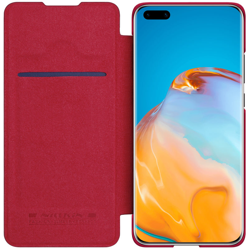 NILLKIN Qin Series PU Leather Shell for Huawei P40 Pro+