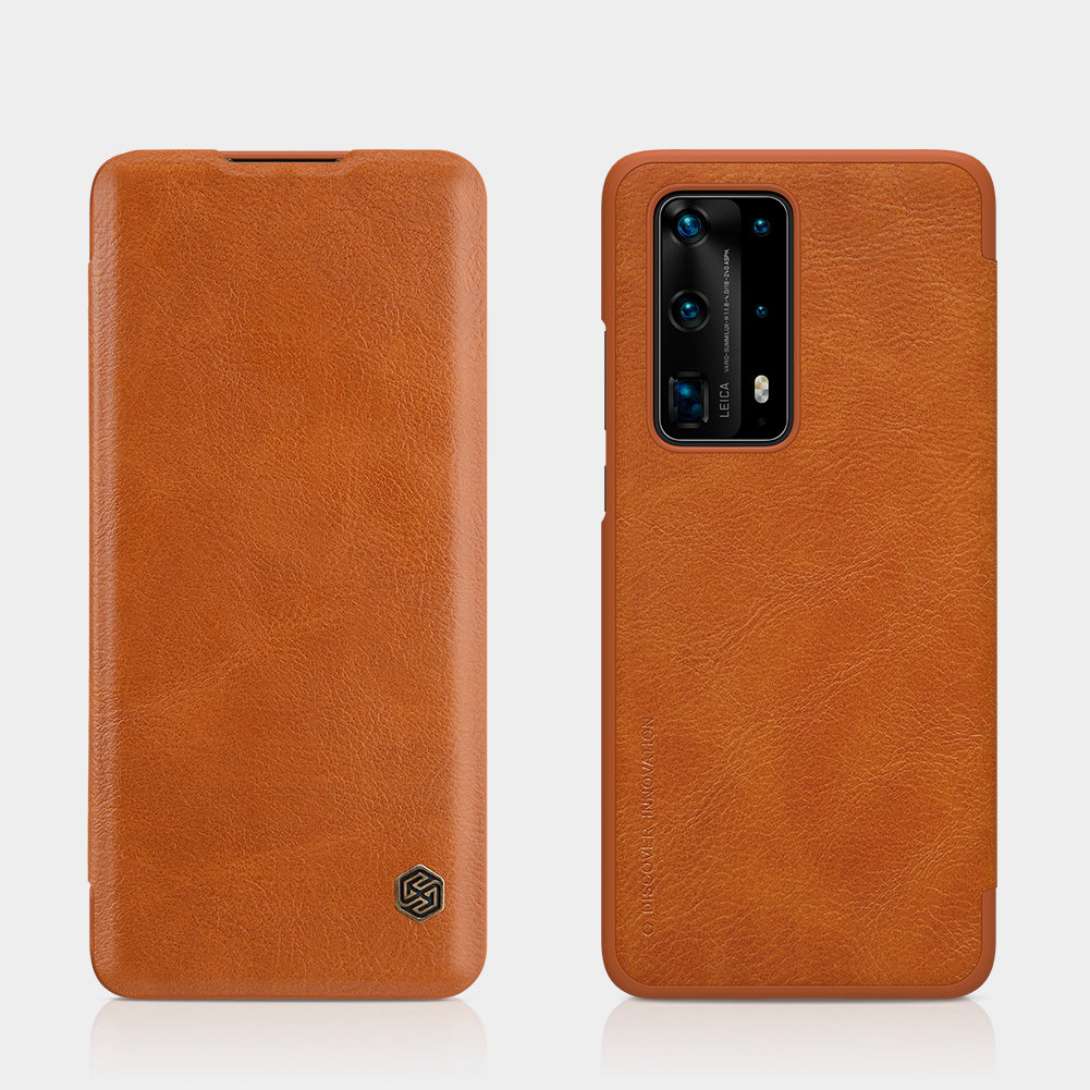 NILLKIN Qin Series PU Leather Shell for Huawei P40 Pro+