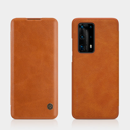 NILLKIN Qin Series PU Leather Shell for Huawei P40 Pro+