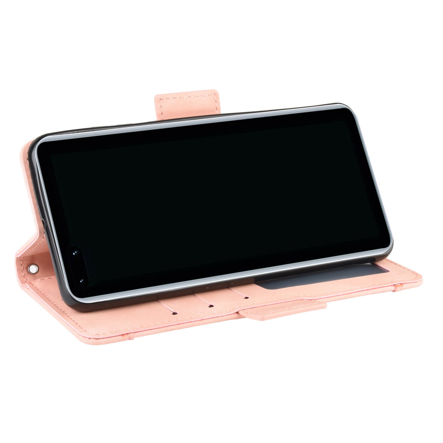 PU Leather with Multiple Card Slots Cover for Huawei P40 Pro+
