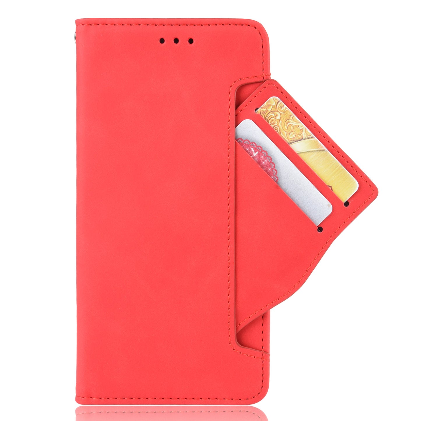 PU Leather with Multiple Card Slots Cover for Huawei P40 Pro+