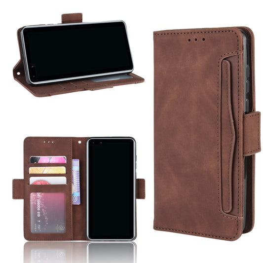 PU Leather with Multiple Card Slots Cover for Huawei P40 Pro+