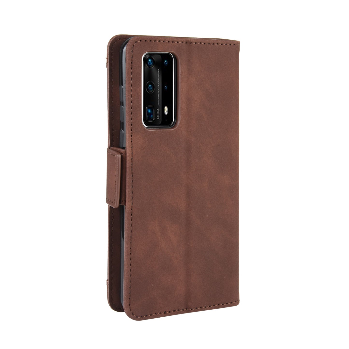 PU Leather with Multiple Card Slots Cover for Huawei P40 Pro+