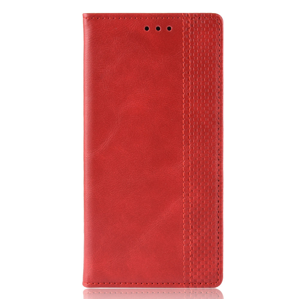 Retro Leather with Wallet Stand Cover for Huawei P40 Pro+