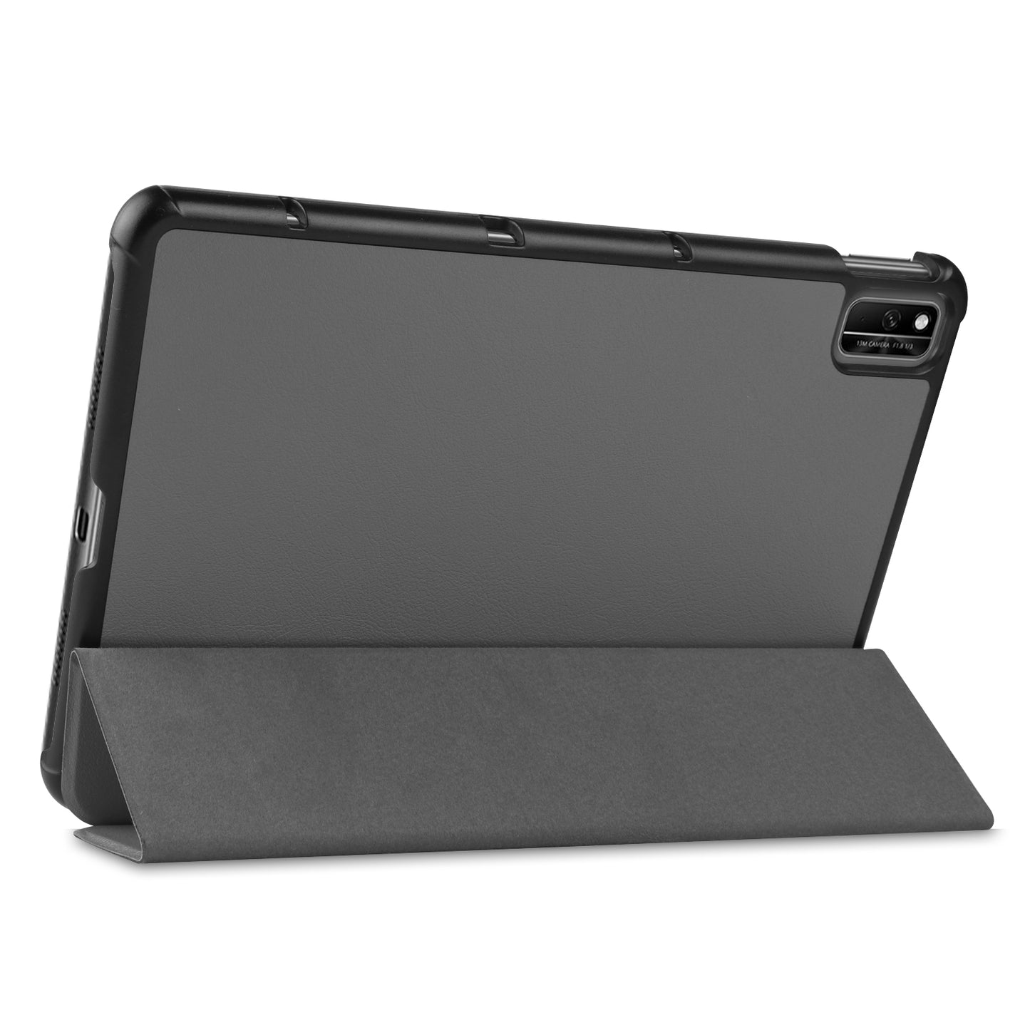 For Huawei MatePad 10.4 (2020)/(2022)/Honor V6 PU Leather Case Protective Shell Shockproof Three-fold Stand Tablet Cover