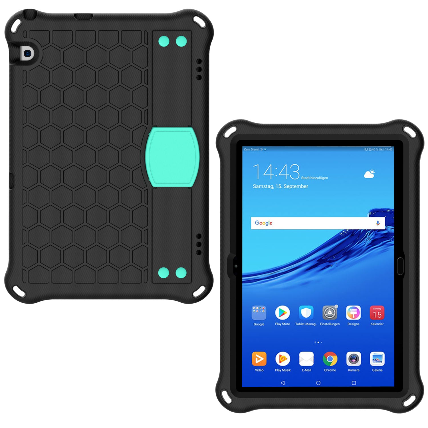 Honeycomb Skin EVA Tablet Shell for Huawei MediaPad T5 10.1