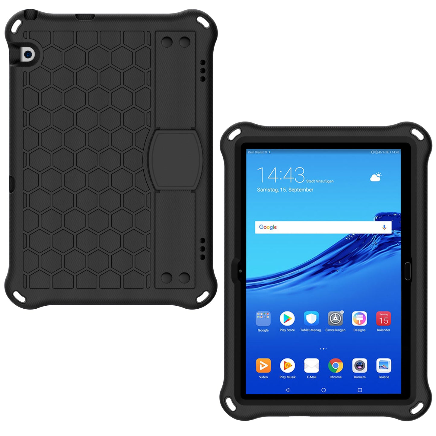 Honeycomb Skin EVA Tablet Shell for Huawei MediaPad T5 10.1