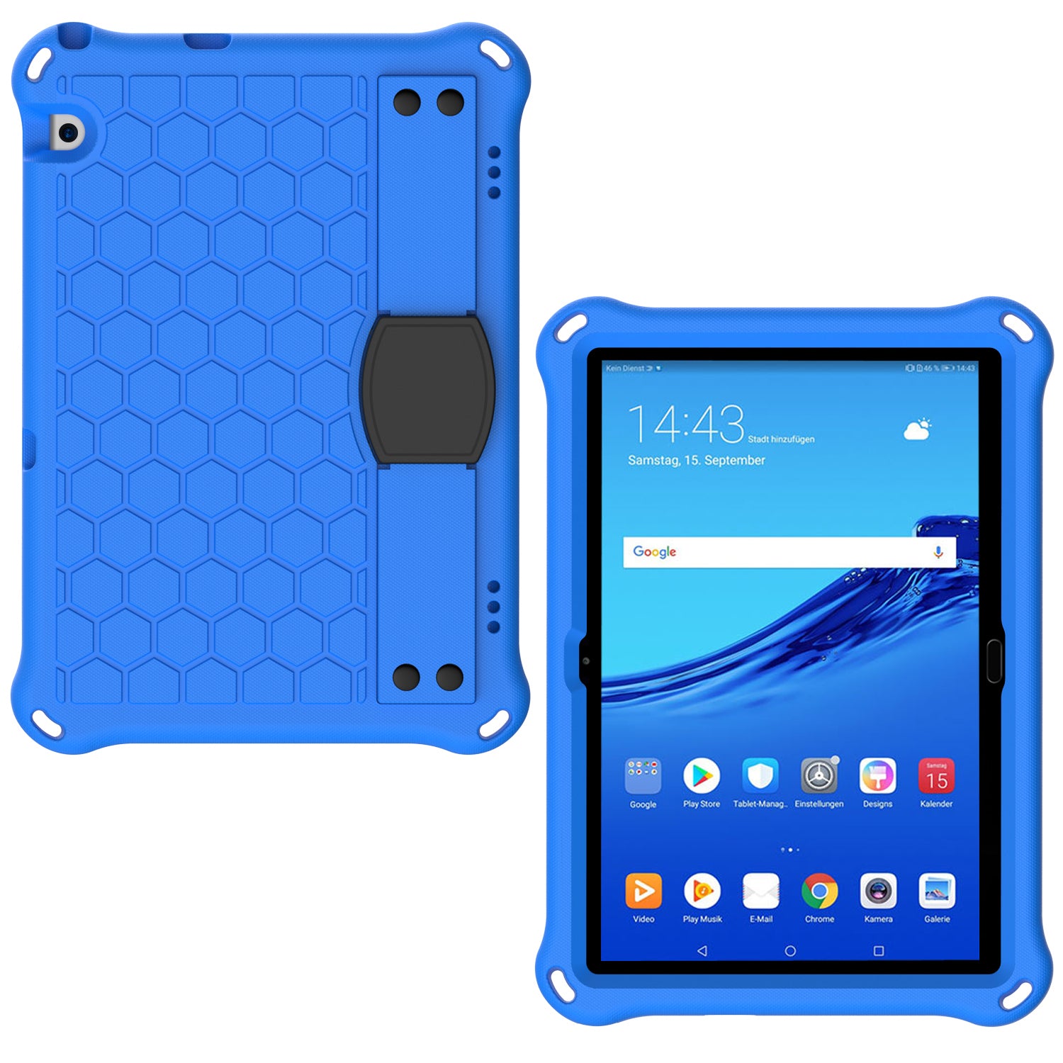 Honeycomb Skin EVA Tablet Shell for Huawei MediaPad T5 10.1
