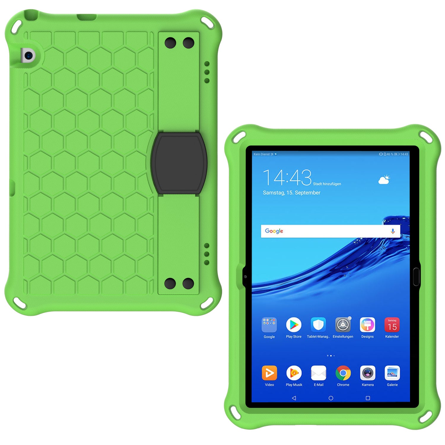Honeycomb Skin EVA Tablet Shell for Huawei MediaPad T5 10.1