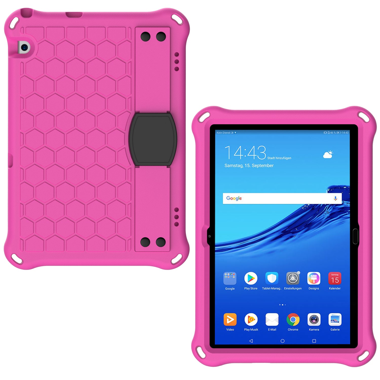 Honeycomb Skin EVA Tablet Shell for Huawei MediaPad T5 10.1
