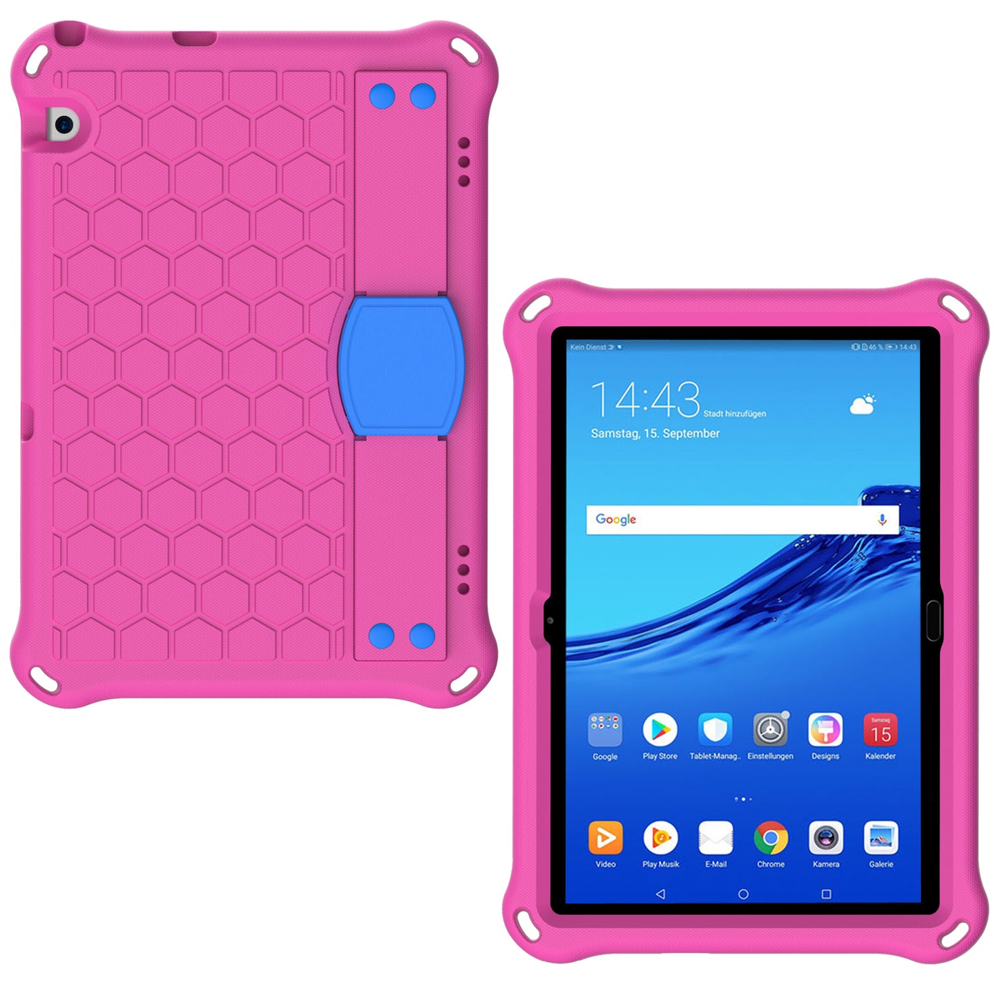 Honeycomb Skin EVA Tablet Shell for Huawei MediaPad T5 10.1