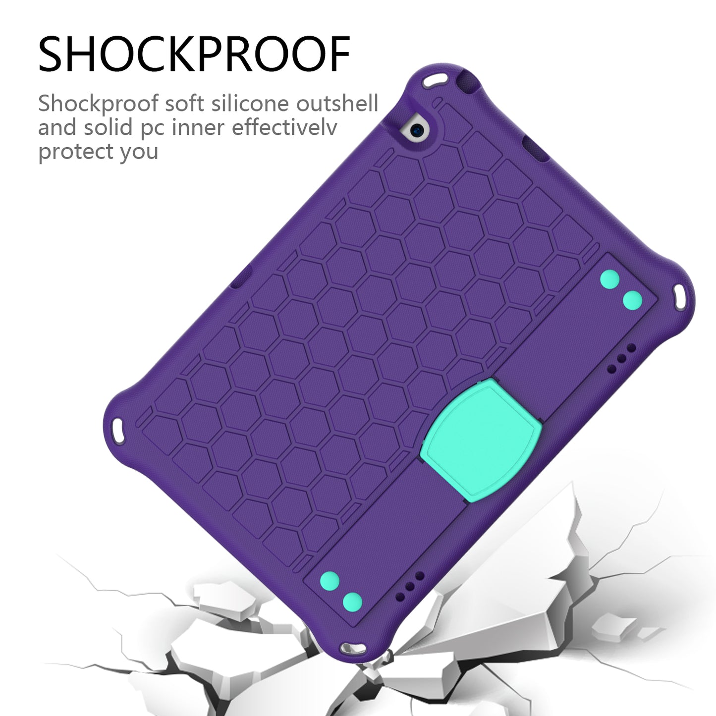 Honeycomb Skin EVA Tablet Shell for Huawei MediaPad T5 10.1