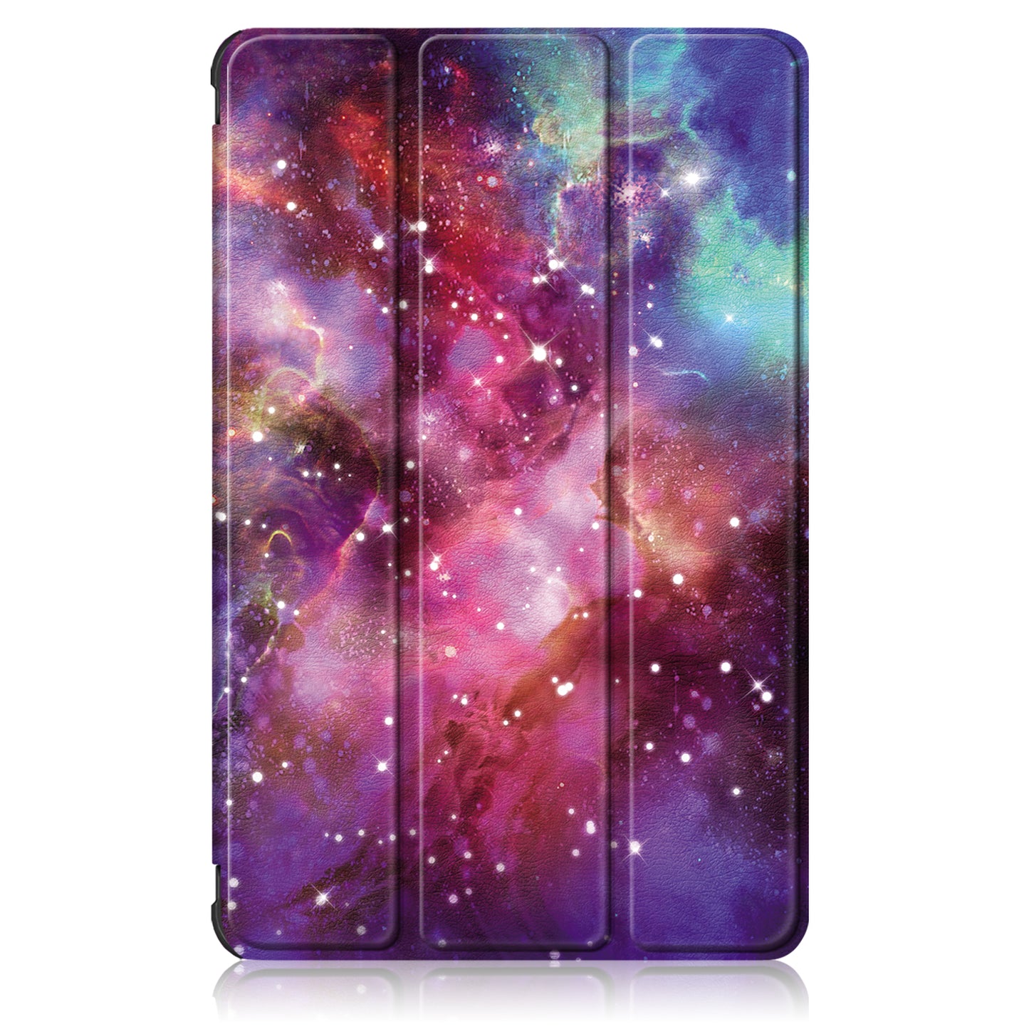 Pattern Printing PU Leather Tri-fold Stand Tablet Case for Honor V6 5G 10.4/Huawei MatePad 10.4