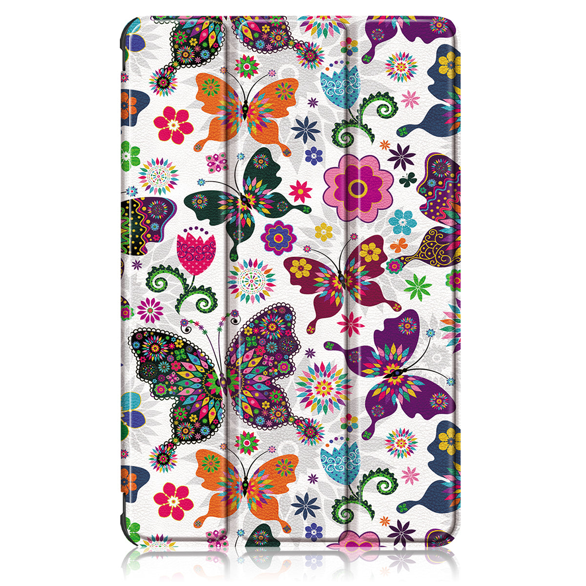 Pattern Printing PU Leather Tri-fold Stand Tablet Case for Honor V6 5G 10.4/Huawei MatePad 10.4
