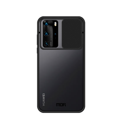 MOFI XINDUN Series PC+TPU Shockproof with Lens Protective Slide Shield Cover for Huawei P40 Pro