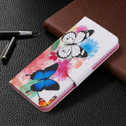Pattern Printing Magnetic Leather Stand Case for Honor 9A