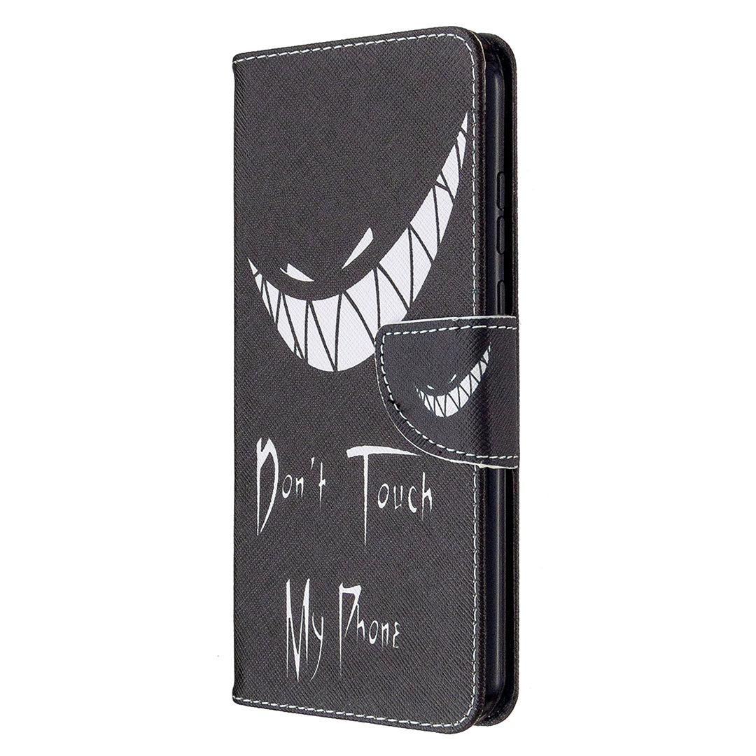 Pattern Printing Magnetic Leather Stand Case for Honor 9A