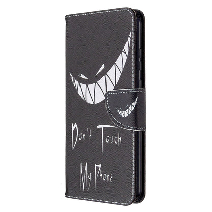 Pattern Printing Magnetic Leather Stand Case for Honor 9A