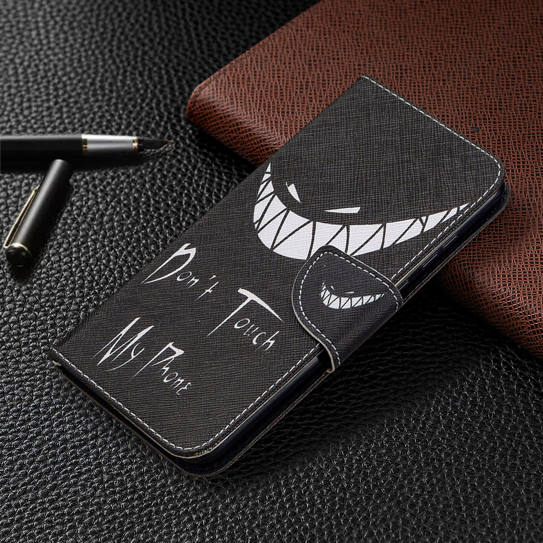 Pattern Printing Magnetic Leather Stand Case for Honor 9A