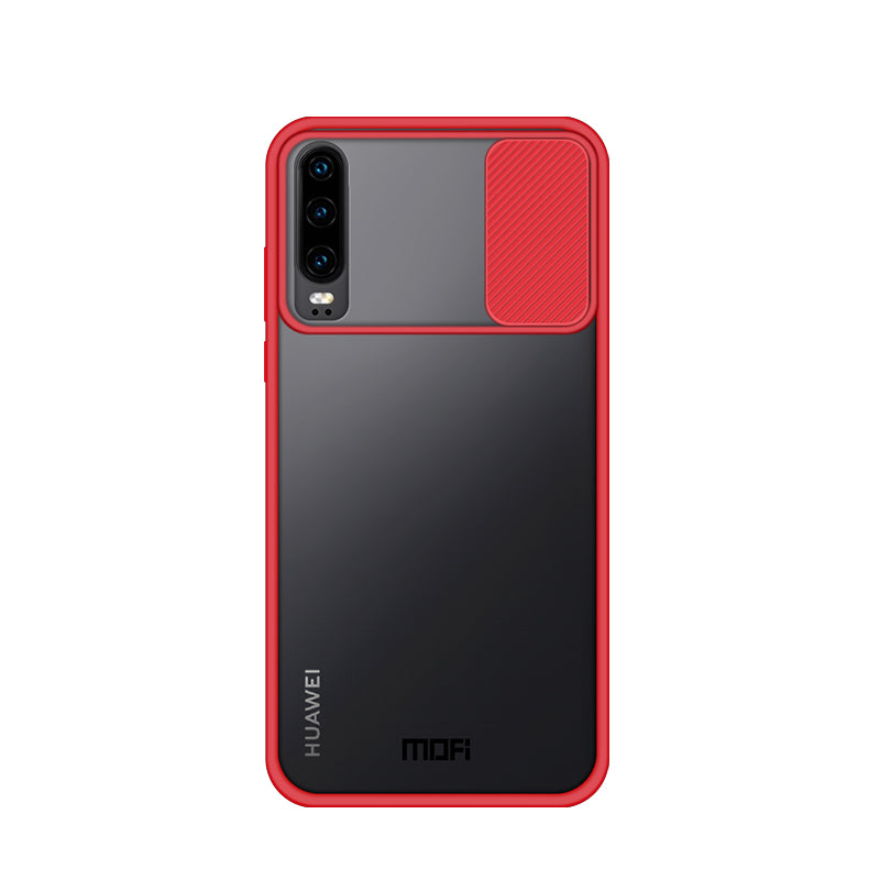 MOFI XINDUN Series PC+TPU with Lens Slide Shield Case for Huawei P30
