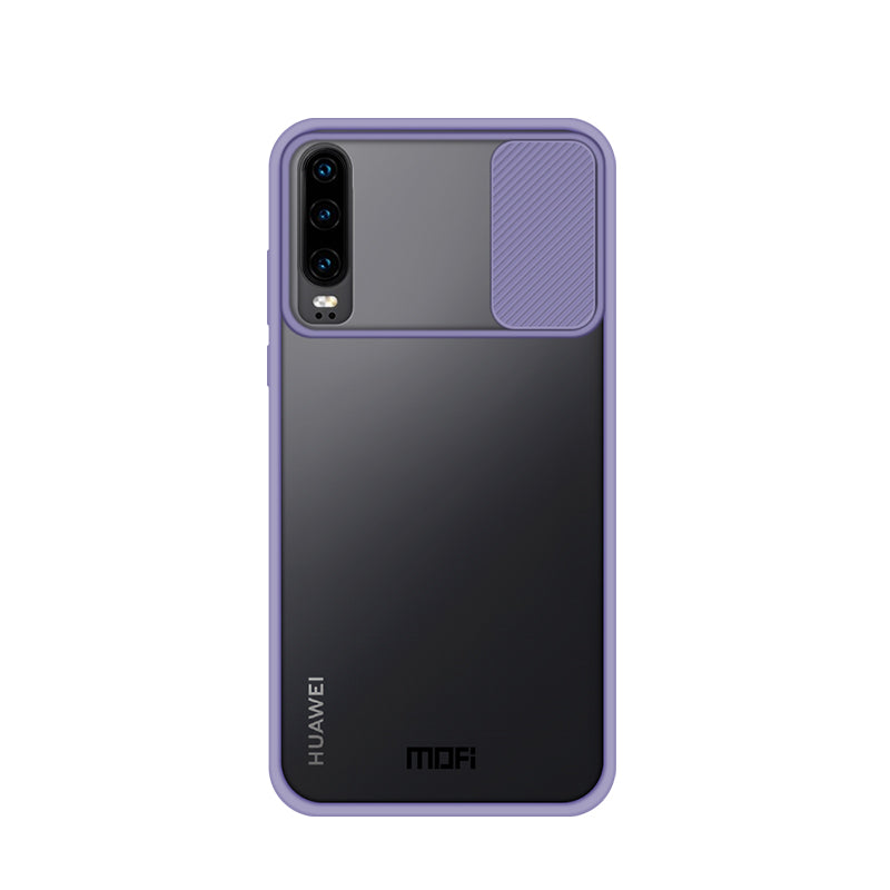 MOFI XINDUN Series PC+TPU with Lens Slide Shield Case for Huawei P30