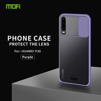 MOFI XINDUN Series PC+TPU with Lens Slide Shield Case for Huawei P30