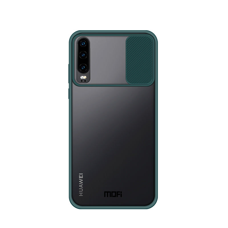 MOFI XINDUN Series PC+TPU with Lens Slide Shield Case for Huawei P30