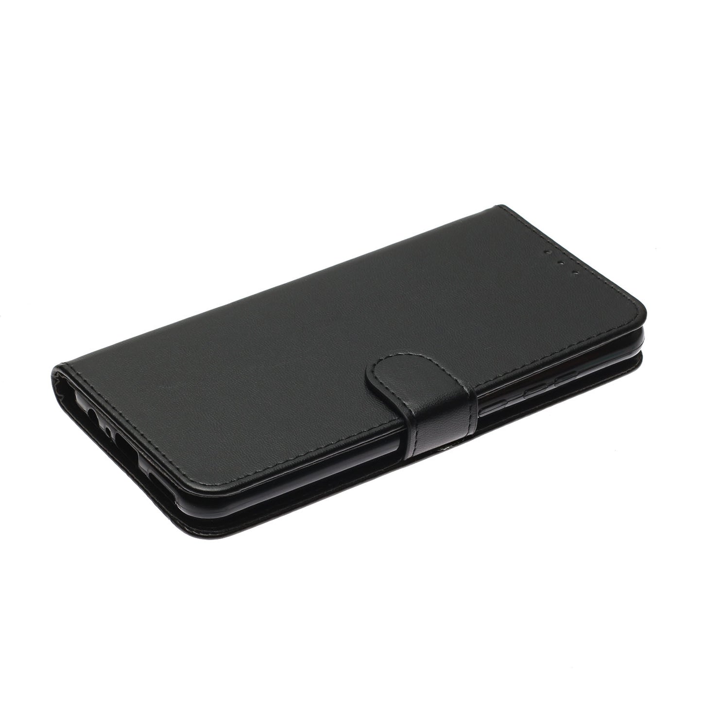 Wallet Leather Stand Phone Case with Strap for Huawei Y6p