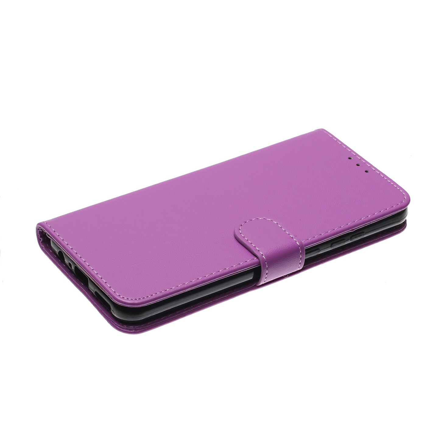 Wallet Leather Stand Phone Case with Strap for Huawei Y6p