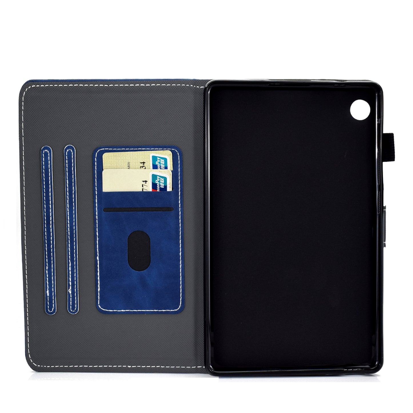 Leather Stand Case with Card Slots for Huawei MatePad T8