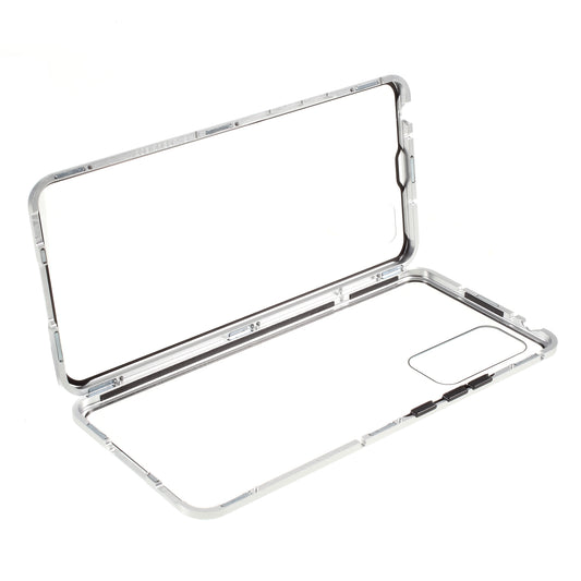 Detachable Magnetic Metal Frame + Double-sided Tempered Glass Cover Phone Shell for Honor 30 Pro
