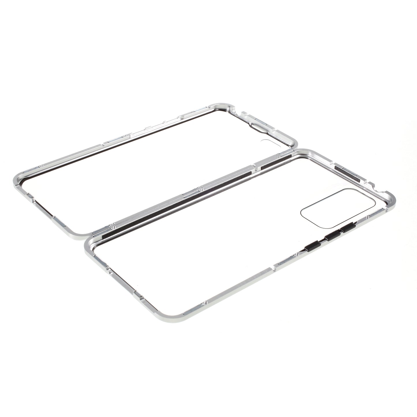 Detachable Magnetic Metal Frame + Double-sided Tempered Glass Cover Phone Shell for Honor 30 Pro