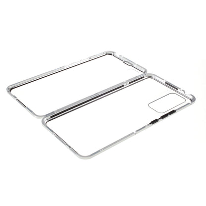 Detachable Magnetic Metal Frame + Double-sided Tempered Glass Cover Phone Shell for Honor 30 Pro
