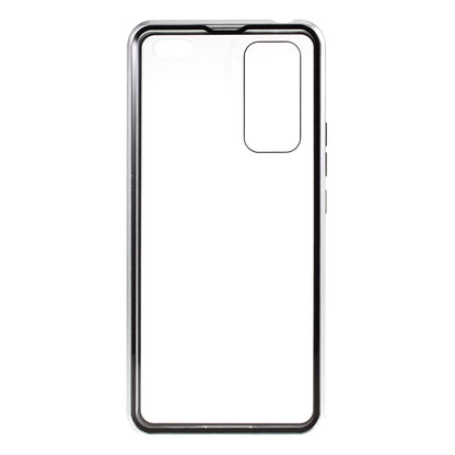 Detachable Magnetic Metal Frame + Double-sided Tempered Glass Cover Phone Shell for Honor 30 Pro