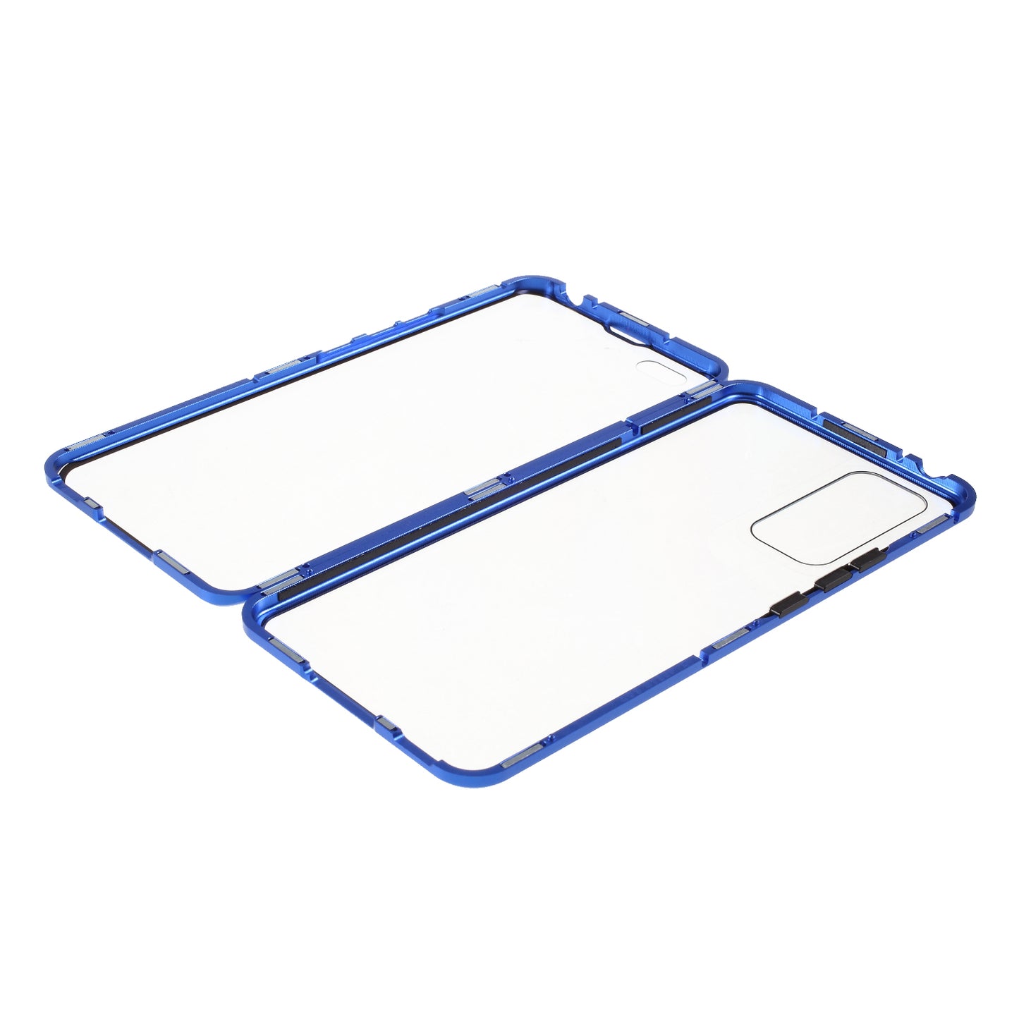 Detachable Magnetic Metal Frame + Double-sided Tempered Glass Cover Phone Shell for Honor 30 Pro