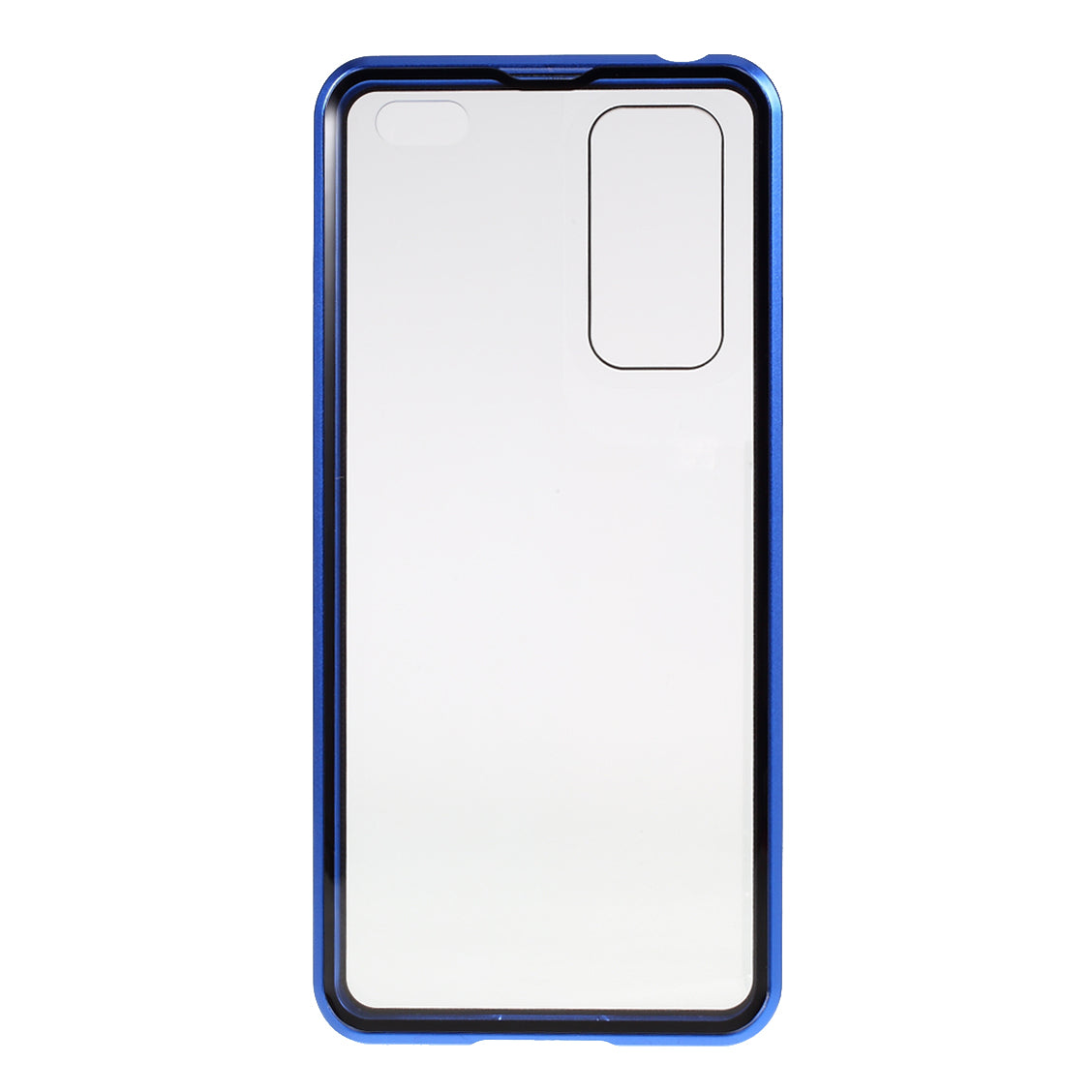 Detachable Magnetic Metal Frame + Double-sided Tempered Glass Cover Phone Shell for Honor 30 Pro