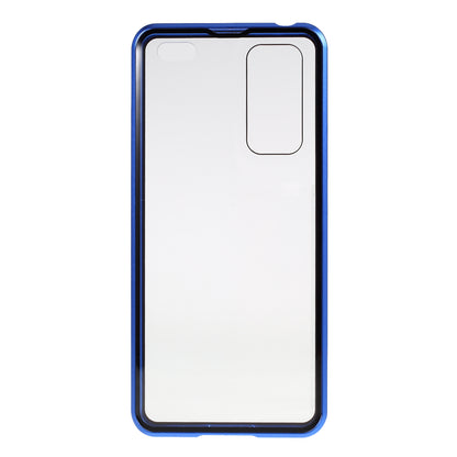 Detachable Magnetic Metal Frame + Double-sided Tempered Glass Cover Phone Shell for Honor 30 Pro