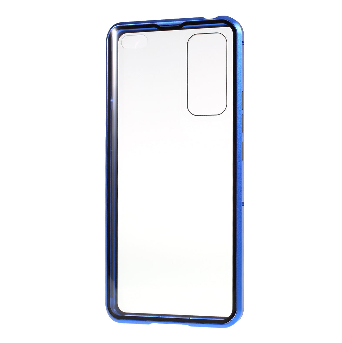 Detachable Magnetic Metal Frame + Double-sided Tempered Glass Cover Phone Shell for Honor 30 Pro