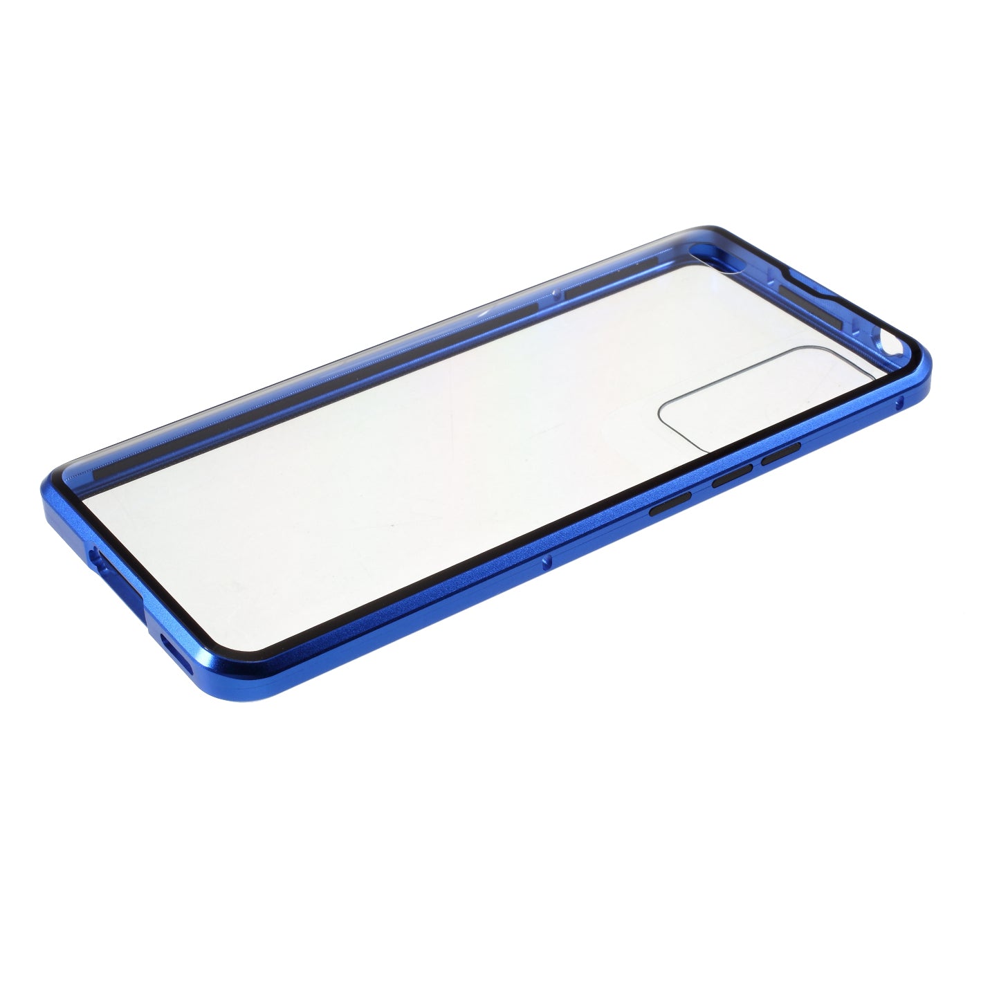 Detachable Magnetic Metal Frame + Double-sided Tempered Glass Cover Phone Shell for Honor 30 Pro