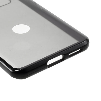 Detachable Magnetic Metal Frame + Double-sided Tempered Glass Anti-peep Shell Case for Huawei P40 Pro