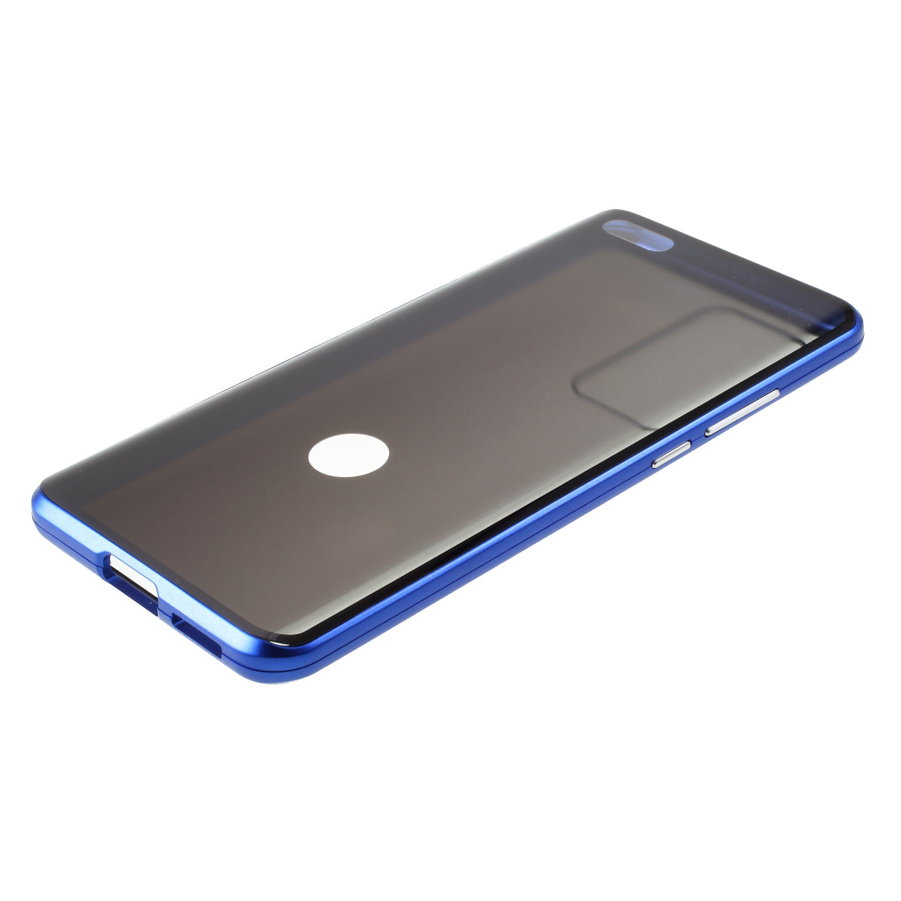 Detachable Magnetic Metal Frame + Double-sided Tempered Glass Anti-peep Shell Case for Huawei P40 Pro